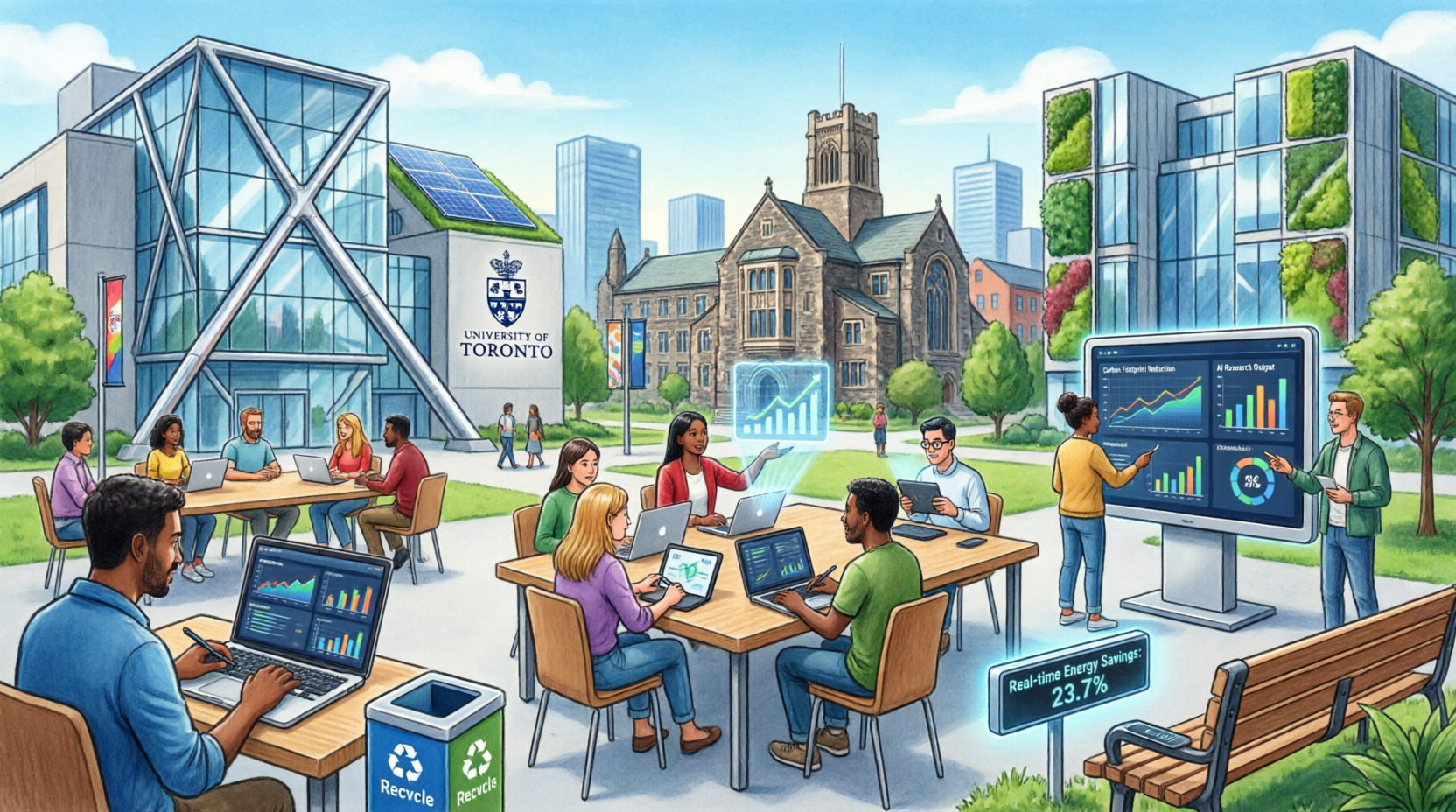 Read more about the article مقالة: التحول الرقمي بالمؤسسات الجامعية لتحقيق التنمية المستدامة جامعة تورنتو نموذجًا