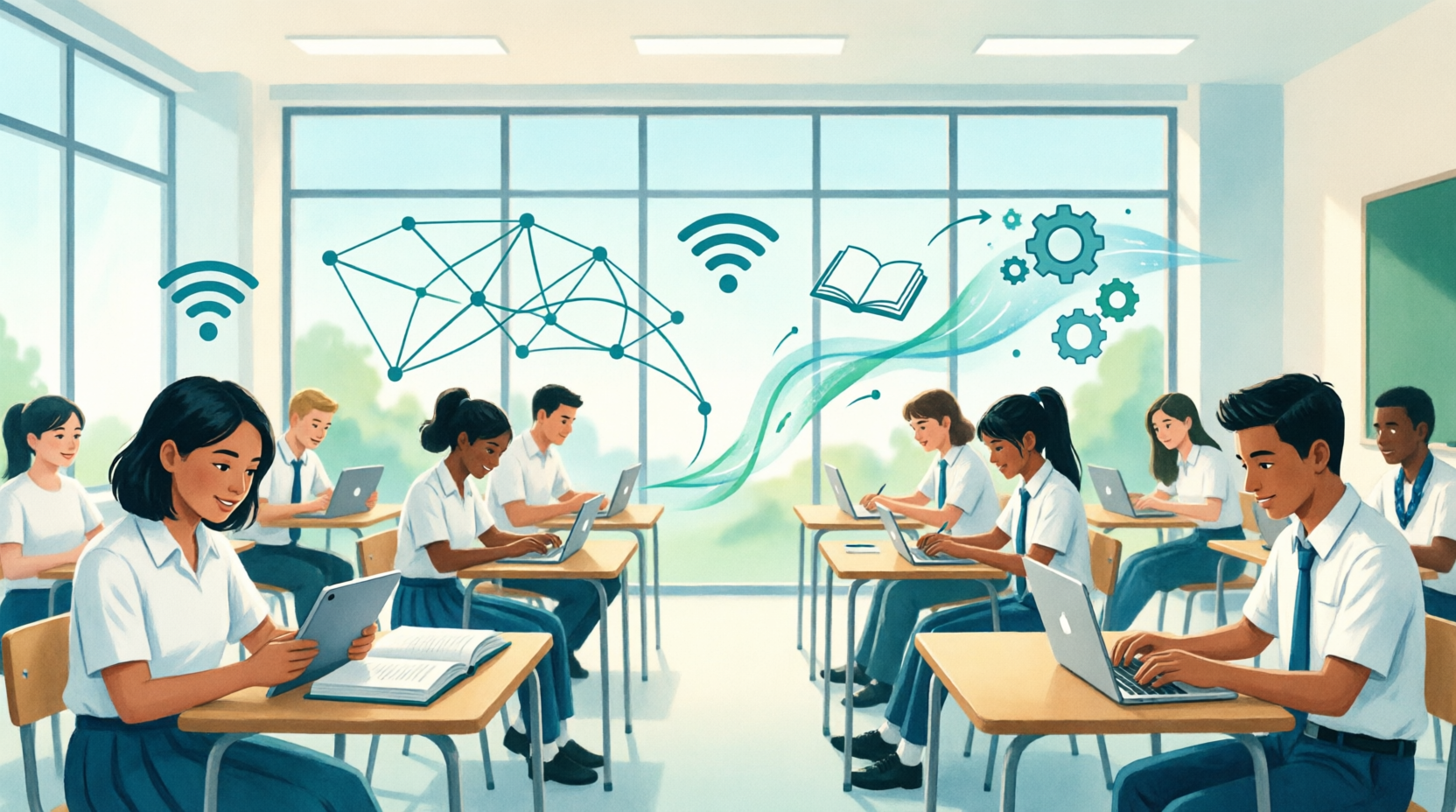 Read more about the article مقالة: فاعلية مصادر التعلم الرقمية لطلاب المرحلة الثانوية العامة بمصر في ضوء التحول الرقمي