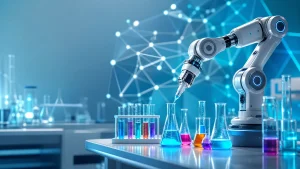 Read more about the article مقالة: برنامج في الكيمياء قائم على نظرية المرونة المعرفية وفاعليته في تنمية المهارات العملية باستخدام الروبوت لدى طلاب مدارس STEM