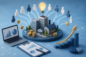 Read more about the article مقالة: معاينة تقييم كفاءة الشركات الصغيرة والمتوسطة بمنصات التمويل الجماعي بالملكية باستخدام أسلوب تحليل مغلف البيانات