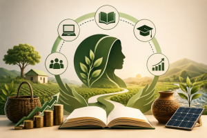 Read more about the article مقالة: التمكين الاقتصادي والاجتماعي للمرأة الريفية في ضوء متطلبات التعلم المرن المستدام: دراسة حالة