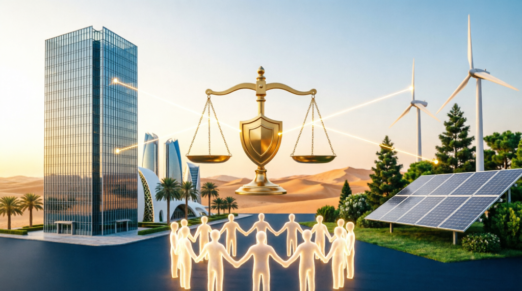 مقالة: أثر آليات حوكمة الشركات على التنمية المستدامة ببعدها الاجتماعي بدول الخليج العربي