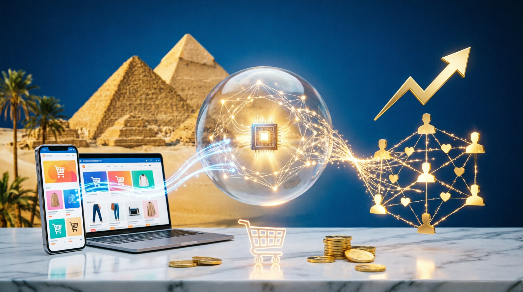 Read more about the article مقالة: تأثير التنبؤ بالمنتج على ارتباط عملاء مواقع التسوق الإلكتروني في مصر