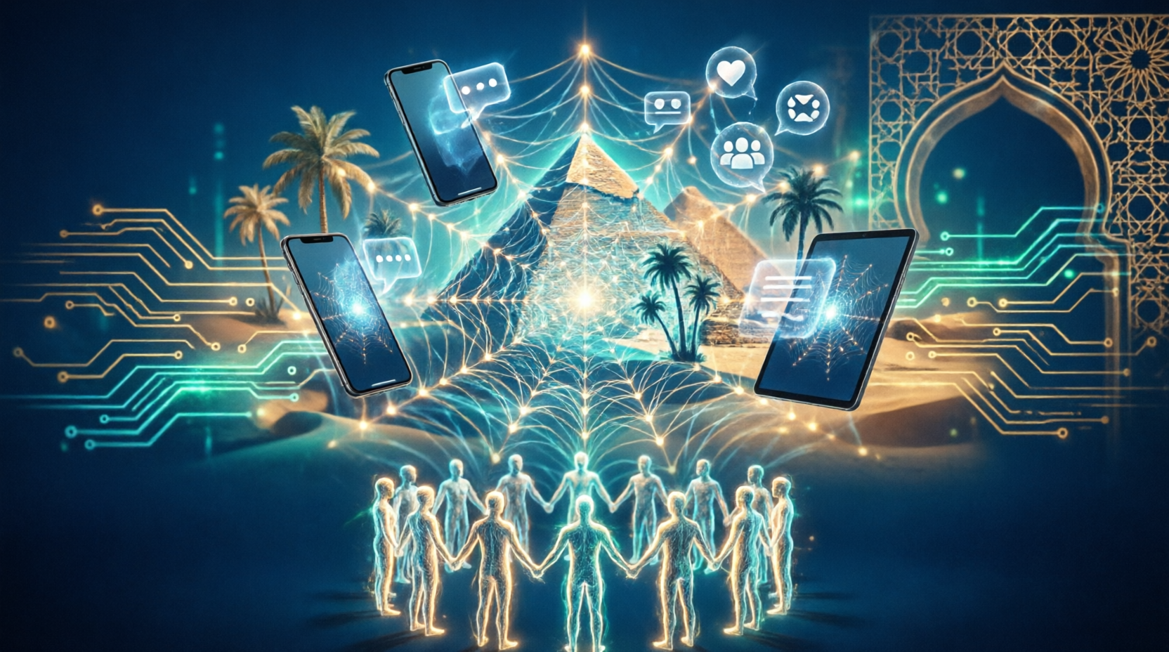 Read more about the article مقالة: الأبعاد الاجتماعية للتحول الرقمي في المجتمع المصري