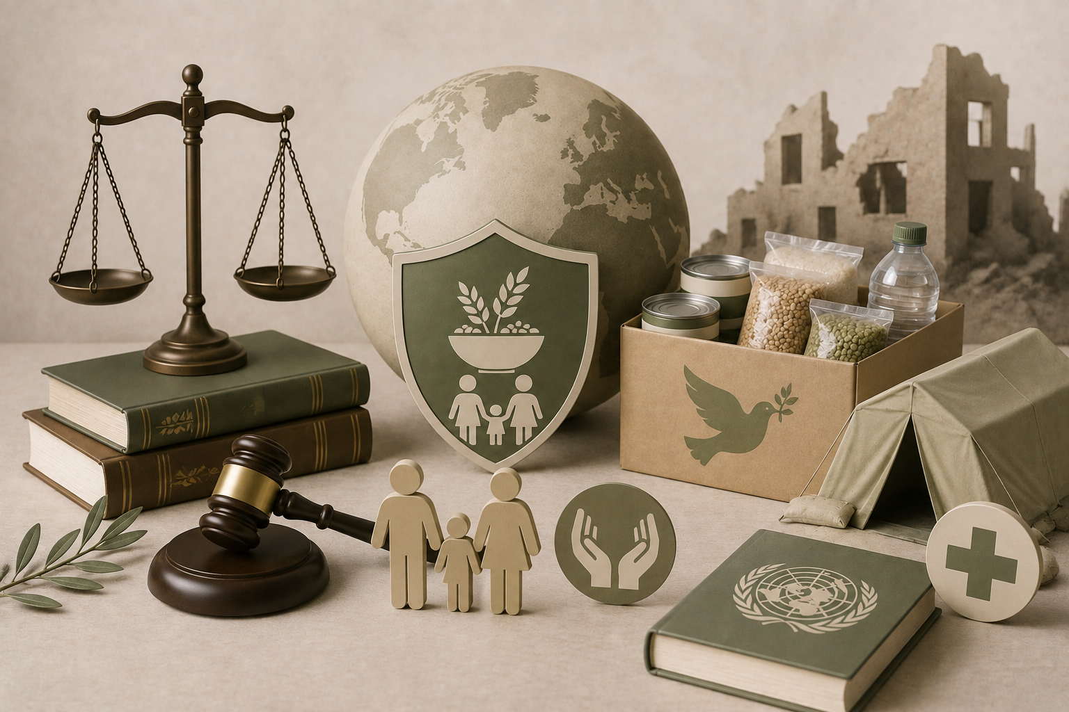 You are currently viewing مقالة: مكافحة المجاعة أثناء النزاعات المسلحة في إطار القانون الدولي الإنساني