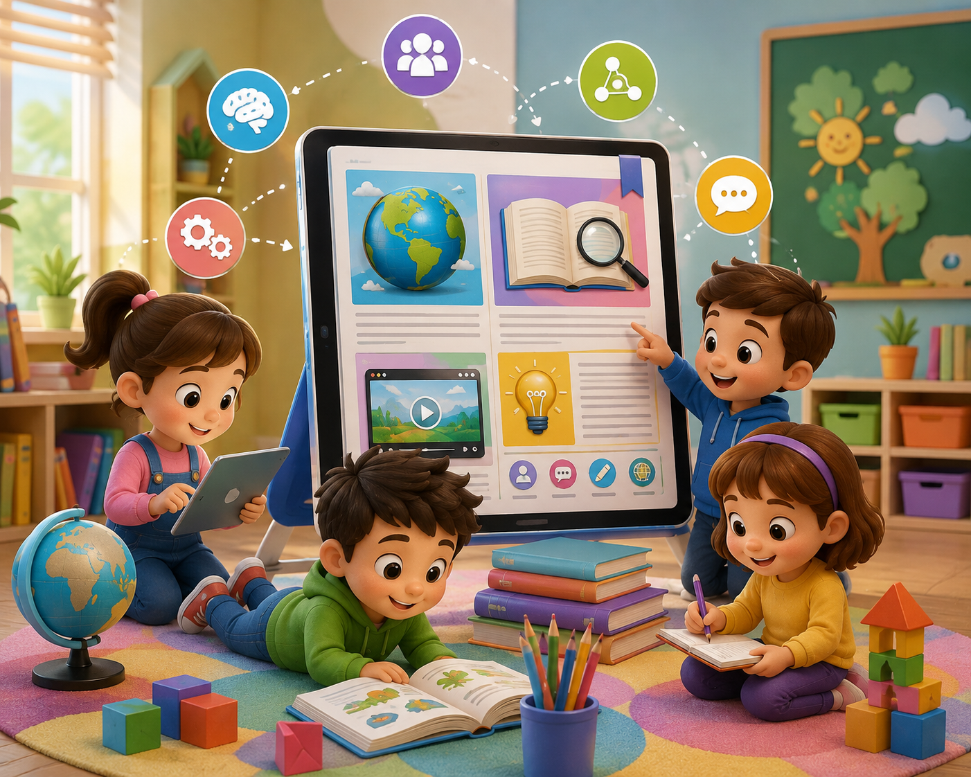 Read more about the article مقالة: برنامج قائم على المجلة الإلكترونية لتنمية بعض مهارات القرن الحادي والعشرين لدى طفل الروضة