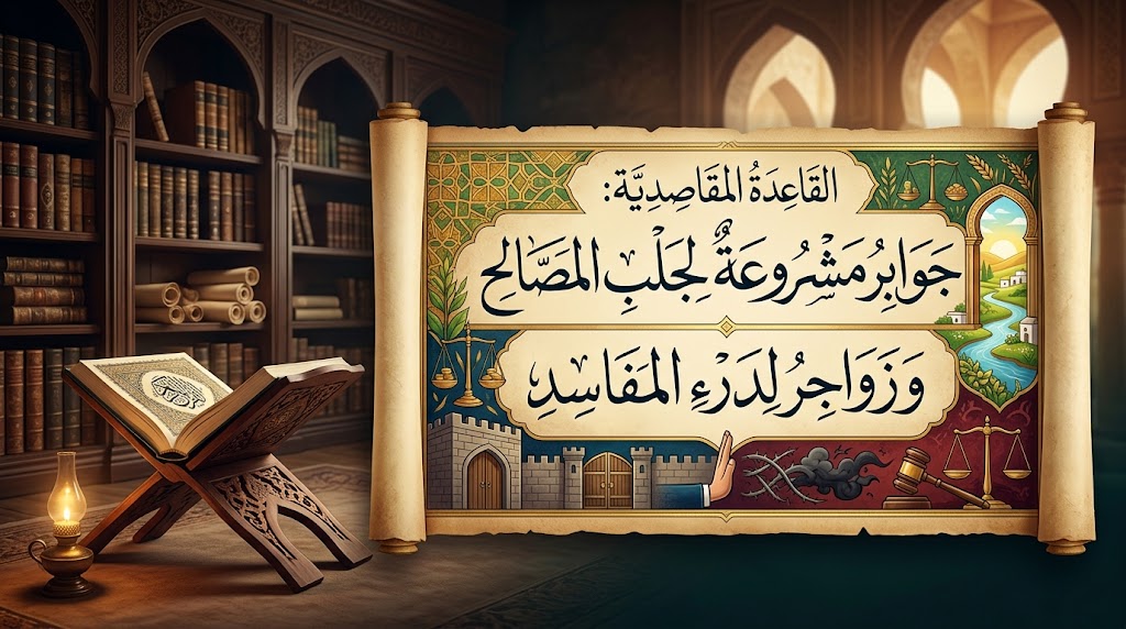 مقالة: القاعدة المقاصدية (جوابر مشروعة لجلب المصالح والزواجر لدرء المفاسد)