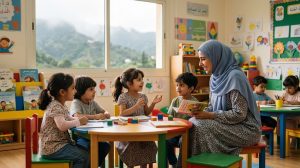Read more about the article مقالة: دور معلمات الروضة في تنمية مهارة التحدث لدى الأطفال بمدينة أبها