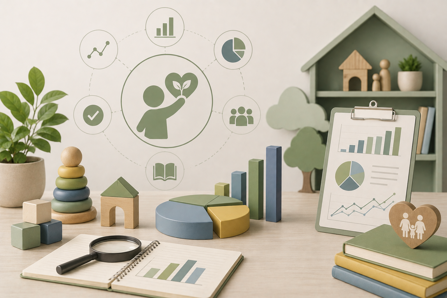 Read more about the article مقالة: استخدام المنهج الاحصائي لتقويم دور الروضة في غرس القيم الأخلاقية لدى الطفل
