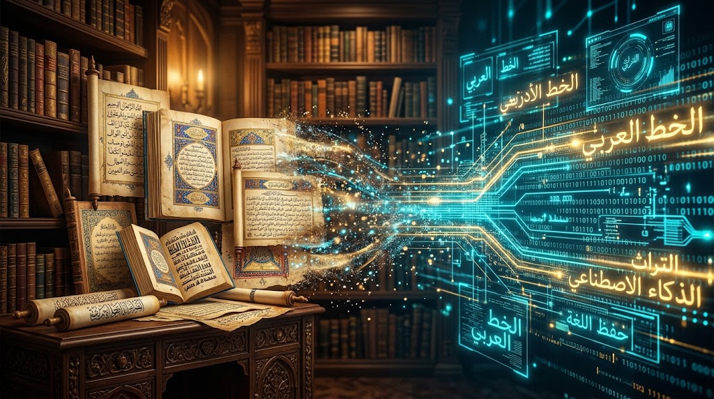 Read more about the article مقالة: إسهامات الذكاء الاصطناعي في حفظ الموروث اللغوي والأدبي العربي