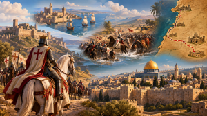 Read more about the article مقالة: رحلة بلدوين البولوني من الرها لاعتلاء عرش بيت المقدس (2 أكتوبر – 9 نوفمبر 1100م/ 27 ذي القعدة 493هـ- 4 محرم 494هـ)