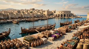 Read more about the article مقالة: المبادلات التجارية القرطاجية في العصور القديمة