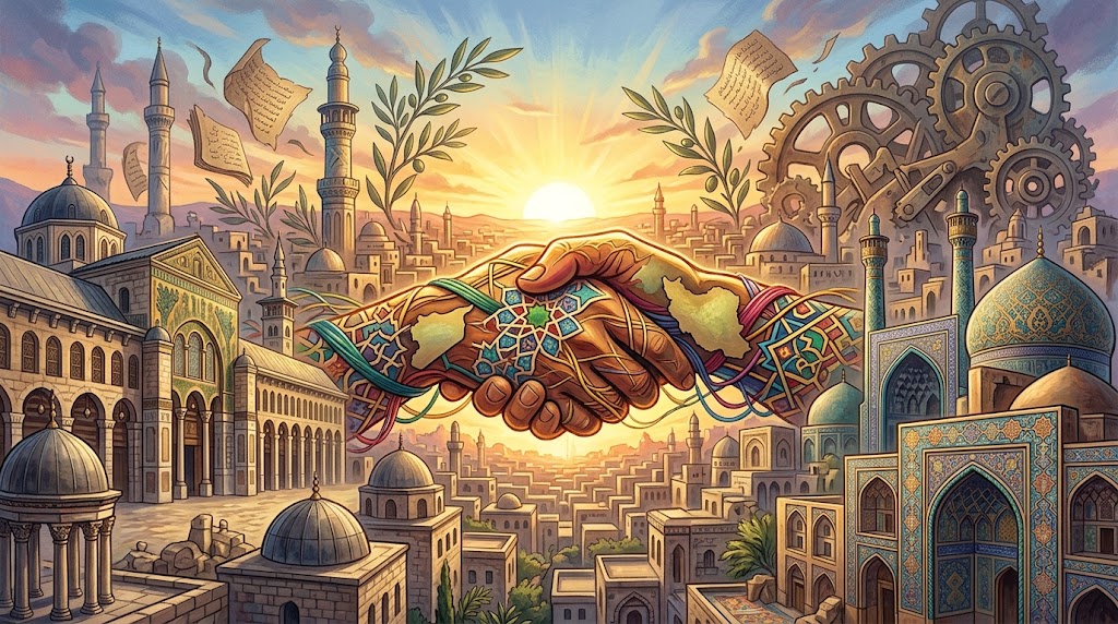 You are currently viewing مقالة: الانعكاسات السياسية والاقتصادية والثقافية والفكرية للثورة الإسلامية الإيرانية على سوريا