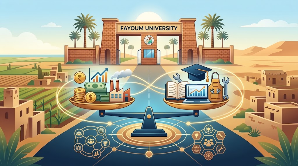 You are currently viewing مقالة: العوامل الاجتماعية والاقتصادية وعمل الطلاب الجامعيين أثناء الدراسة: دراسة أنثروبولوجية فى جامعة الفيوم