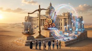 Read more about the article مقالة: مساهمة مبدأ الأمن القانوني في تنمية التحول الرقمي