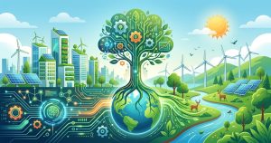 Read more about the article مقالة: دور الإبتكار التكنولوجي في تحقيق أهداف الإقتصاد الأخضر والتنمية المستدامة