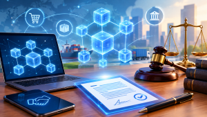 Read more about the article مقالة: تأثير استخدام تقنية البلوكتشين على القواعد القانونية المنظمة للمعاملات التجارية