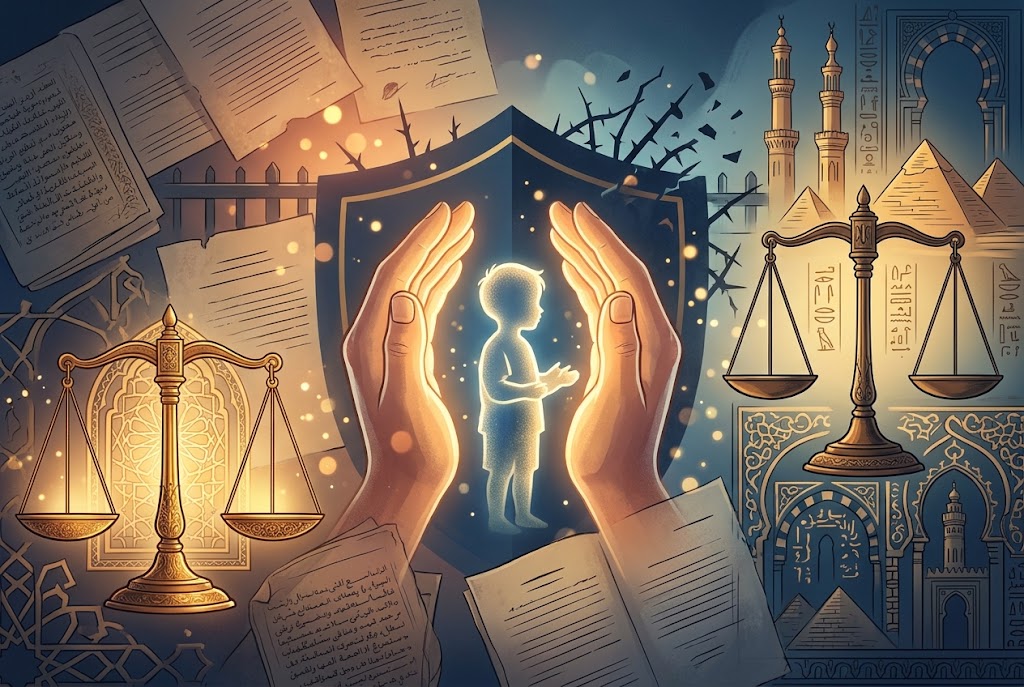 مقالة: الحماية المدنية للطفل من الإيذاء البدني بين الشريعة والقانون الليبي والمصري: دراسة مقارنة