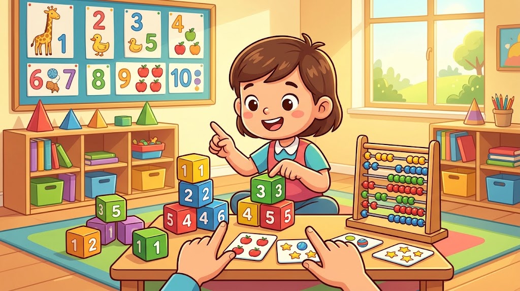 مقالة: العدّ لدى الطفل في المرحلة الابتدائية