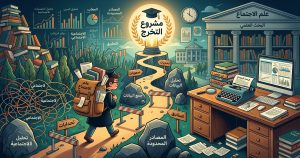 Read more about the article مقالة: الصعوبات التي تواجه طلاب قسم علم الاجتماع في إعداد مشاريع تخرجهم