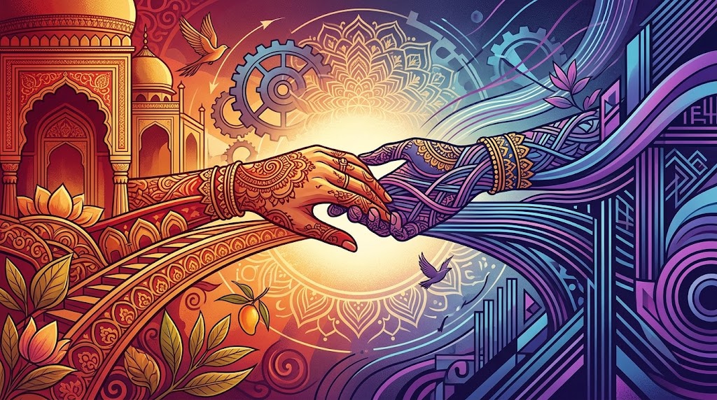 Read more about the article مقالة: الحب والزواج في مرحلة التحوّل: تحليل سوسيو-فلسفي للحميمية والتغيّر الاجتماعي في جنوب آسيا