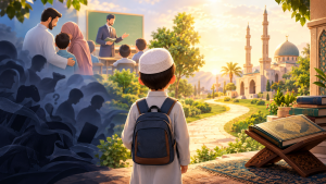 Read more about the article مقالة: وقاية الطفل المسلم من الإلحاد
