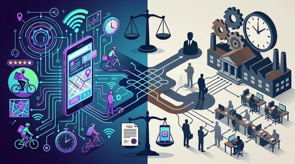 مقالة: تطور فكرة التبعية في علاقات العمل في ظل الثورة الرقمية "عمال المنصات الرقمية نموذجًا" "دراسة تحليلية مقارنة"