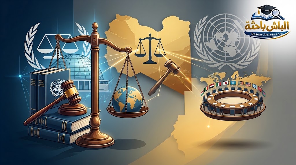 مقالة: الدور القضائي للمحكمة الجنائية الدولية في ليبيا: بين مقتضيات القانون الدولي والاعتبارات السياسية لمجلس الأمن