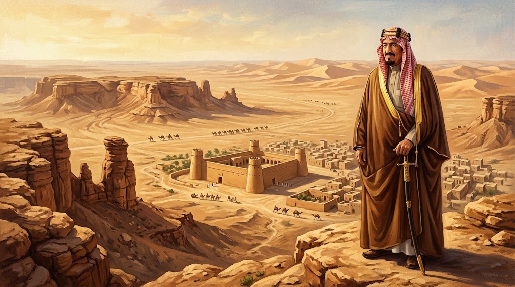 مقالة: دور عبد العزيز الـ سعود في استعادة الاراضي السعودية