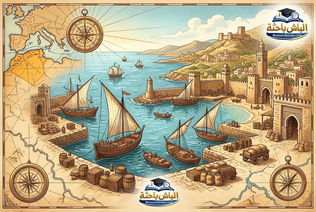 مقالة: دور المراسي في نشاط التجارة الساحلية وأثره على التجارة المتوسطية بالمغرب الأوسط من القرن 4ه/ 10م إلى 6ه/12م