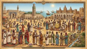 Read more about the article مقالة: دور المغاربة في ترسيخ الثقافة المغربية الإسلامية في إفريقيا جنوب الصحراء من الفتح الإسلامي إلى بداية القرن العاشر الهجري/ 16 الميلادي