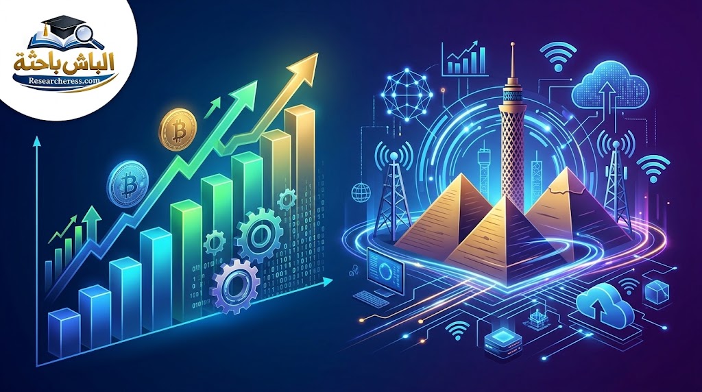 مقالة: دور قطاع الاتصالاتِ وتكنولوجيا المعلوماتِ في الناتج المحلي الإجمالي في مصرَ خلال الفترة (2015-2024) وسبل تطويره