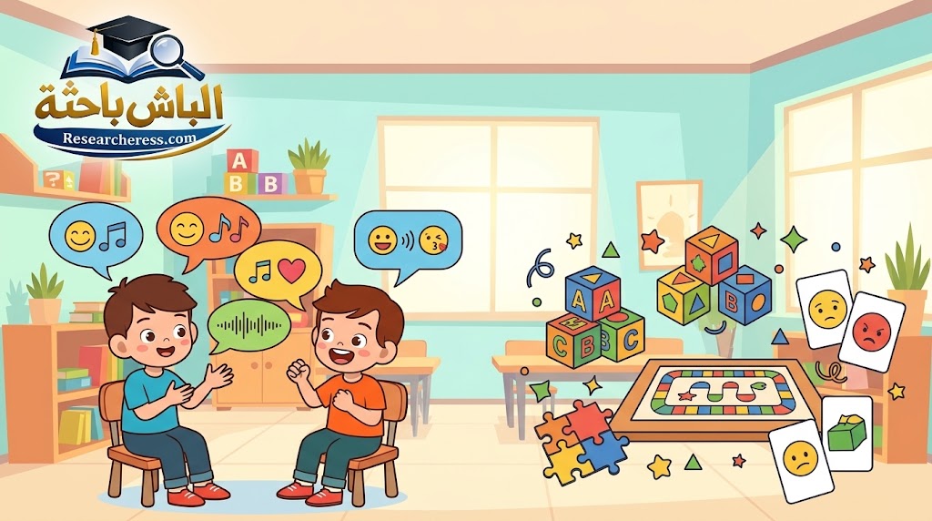 مقالة: برنامج مقترح قائم على النمذجة والألعاب التعليمية لتنمية مهارات التواصل اللفظي لدى تلاميذ المرحلة الابتدائية بمدارس التربية الفكرية