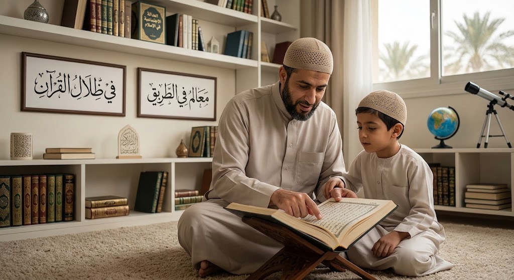 You are currently viewing مقالة: تربية الأبناء في الإسلام قراءة في تفسير (في ظلال القرآن) لسيد قطب