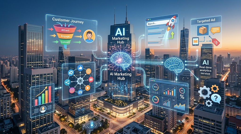 Read more about the article مقالة: تأثير تقنيات التسويق الرقمى المدعومة بالذكاء الاصطناعي في السلوك الشرائي دراسة ميدانية على عملاء المتاجر الإلكترونية
