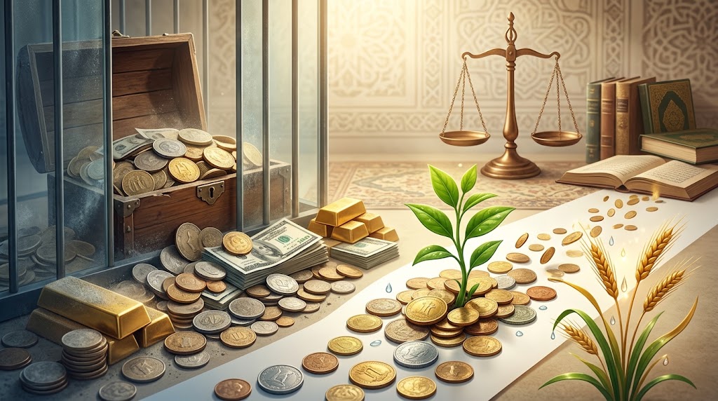 مقالة: زكاة الأموال المجمدة في ضوء أحكام الفقه الإسلامي: دراسة فقهية مقارنة